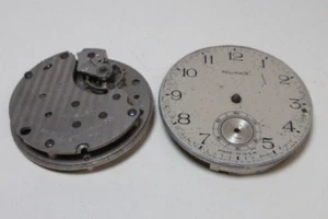 VTG INGERSOLL RELIANCE POCKET WATCH MOVEMENTS WATCHMAKER REPLACEMENT PARTS #62 - Picture 1 of 9