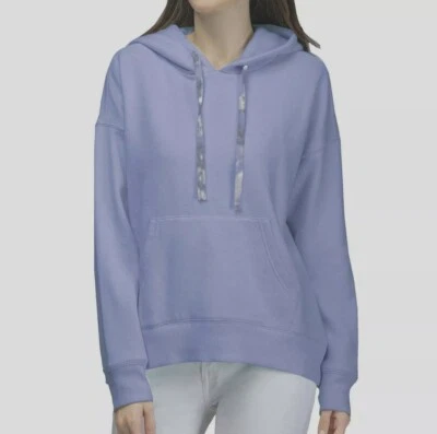 *NUEVO CON ETIQUETAS* Sudadera con capucha Pullover de primavera azul polvoriento Green Tea para mujer XL Foto 1 de 4