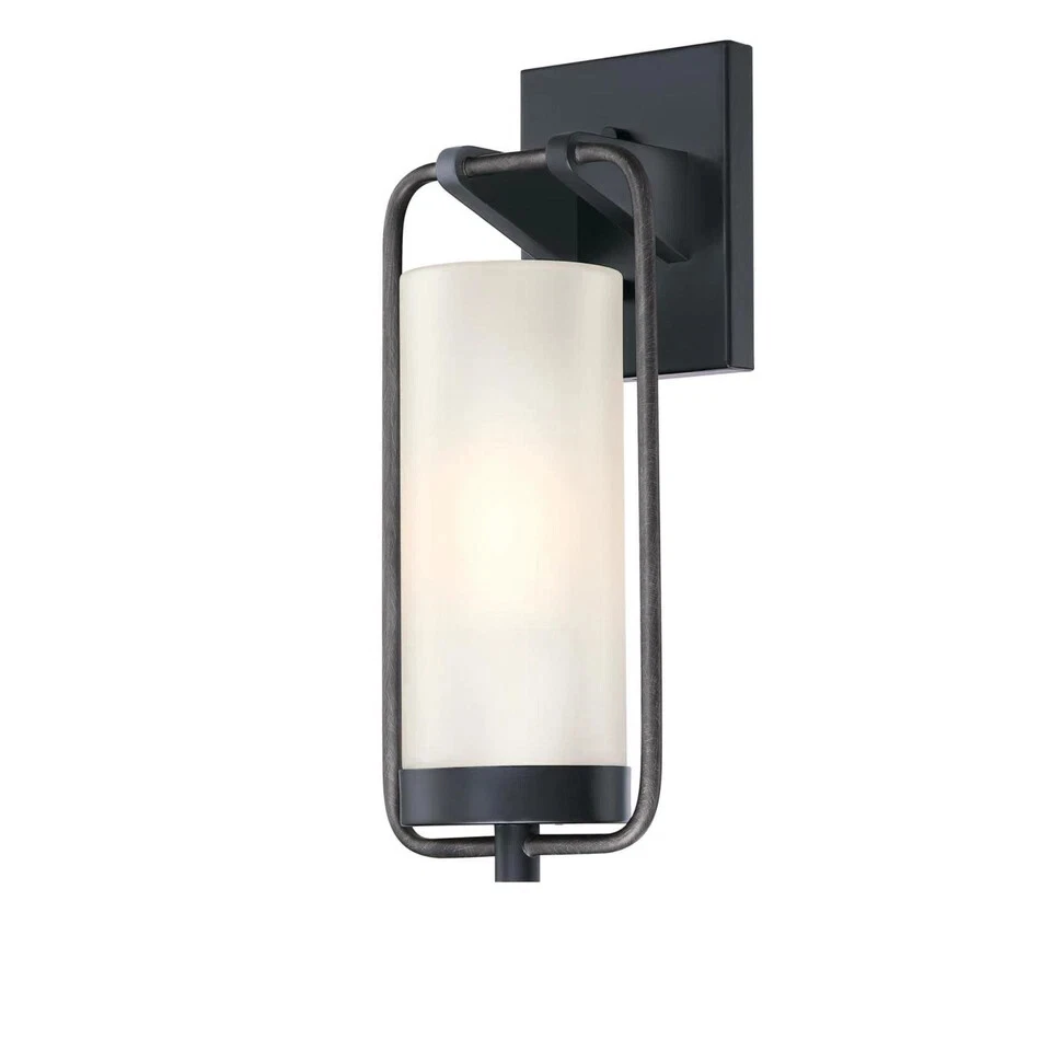 Westinghouse Galtero 6" Tall Outdoor Wall Sconce Matte Black  6114400 - Image 1 of 1