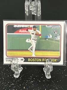 ENMANUAL VALDEZ--2023 TOPPS HERITAGE--ROOKIE--BOSTON RED SOX--FREE SHIPPING - Picture 1 of 2