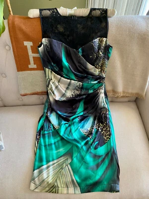 RICKIE FREEMAN_GORGEOUS JADE 绿色丝绸衬衫连衣裙 Bergdorf GOODMAN 出品 — 第 1/4 张图片