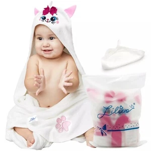 Soft Baby Hooded Towels & Washcloth Sets | Bamboo | Newborn & Toddler Bath EGift - Picture 1 of 1