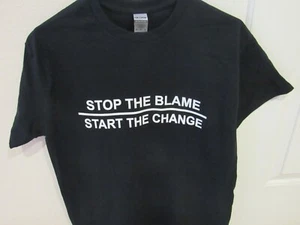 Gildan Black Ultra Soft Heavyweight T-shirt- Imprinted-100% USA cotton-Black-LG - Picture 1 of 3