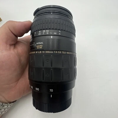 QUANTARAY 70-300mm AF f/4-5.6 LD TELE-MACRO DFASDZOOM LENS A-MOUNT - EUC! - Image 1 of 4