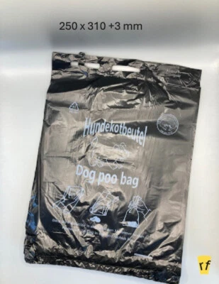 Hundekotbeutel Tüten  Gassibeutel Kotbeutel Katze Hunde schwarz TOP Qualität - Bild 1 von 2