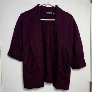 Vince Wollmischung kurzärmelige Cardigan Damen Größe Medium - Bild 1 von 5