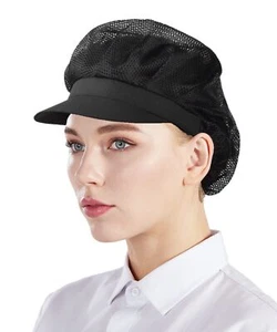 3pcs Chef Hat Kitchen Cooking Chef Cap Food Service Hair Nets for Women CF906... - Picture 1 of 7