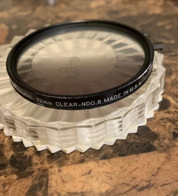 Tiffen 72mm Professional 77mm Clear￼_ndo.6 made in USA￼ - Image 1 of 4