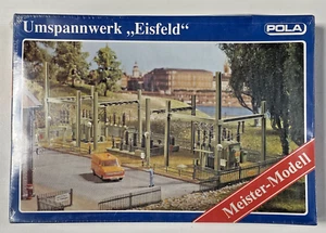 Pola 618 HO "Eisfeld" Transformer Station Kit Sealed in Box Meister-Modell Serie - Picture 1 of 4