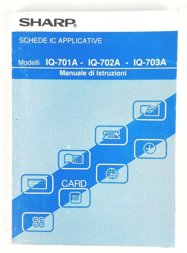 Sharp IQ-701- Manual Original - Imagen 1 de 1
