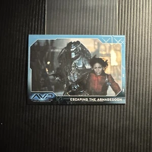 Alien vs Predator Movie Cards Inkworks 2004 #54 Escaping the Armageddon - Picture 1 of 2