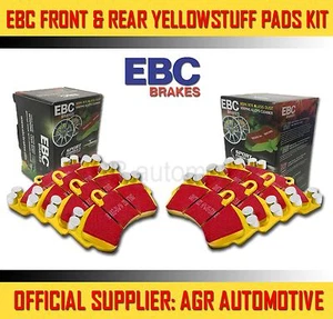EBC YELLOWSTUFF FRONT + REAR PADS KIT FOR SKODA ROOMSTER PRAKTIK 1.2 2007- OPT2 - Picture 1 of 1
