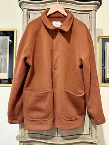 Dehen 1920 Knit Chore Coat Tobacco NWOT - Picture 1 of 8