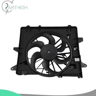 Conjunto de ventilador de refrigeración del radiador eléctrico para Ford Mustang 2005 2006 2007 2008-2014 Foto 1 de 4