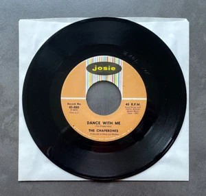 7" The Chaperones - Dance With Me - US Josie Doo Wop - Picture 1 of 1