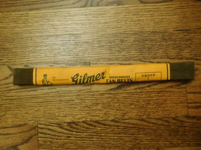Cinturón ventilador Buick 1918 1919 1920 NOS Gilmer tejido sin fin vintage Foto 1 de 4