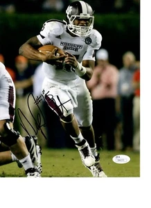 DAK PRESCOTT MISSISSIPPI STATE BULLDOGS SIGNED 8X10 PHOTO W/JSA COA - Picture 1 of 1