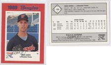 1989 Rock's Dugout Wichita Wranglers Gregory Harris Greg Harris #19