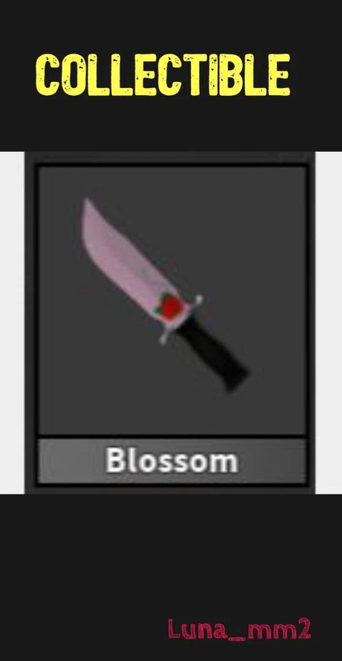 Mm2 BLOSSOM 🌙 COLLECTIBLE 🌙 Super Fast Delivery.