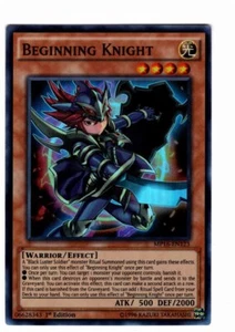 Yugioh - 1X Beginning Knight - super selten - 1. Auflage - MP16-EN123 - fast neuwertig - Bild 1 von 1