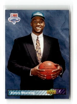 1992-93 Upper Deck Alonzo Mourning #2 - Imagem 1 de 2