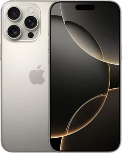 Apple iPhone 16 Pro Max 256GB 5G SIM-Free 6.9" Smartphone - Natural Titanium A - Picture 1 of 7