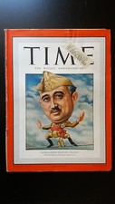 TIME MAGAZINE MAR 18 1946 GENERALISSIMO FRANCISCO FRANCO