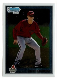 2010 Bowman Chrome Prospects Baseball #BCP210 Matt Davdison ROOKIE DAMONDBACKS - Picture 1 of 1