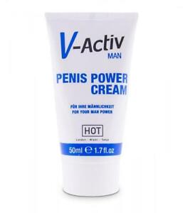 HOT Sex Delay V-Activ Verzögerungscrme Penis Power Cream 50ml 
