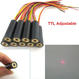 ClassIII 635nm 1mw~30mw Red Laser Module TTL Modulation 0-50KHZ 10* 30mm - Picture 1 of 15