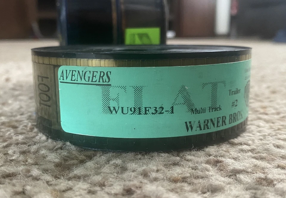 AVENGERS, 35mm trailer [Ralph Fiennes, Sean Connery, Uma Thurman] FLAT - Imagem 1 de 1