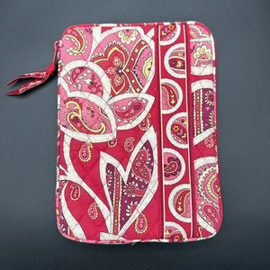 Funda para Tablet Vera Bradley Rosy Posies Kindle E-Reader Acolchada Acolchada Cremalleras Rosa - Imagen 1 de 10