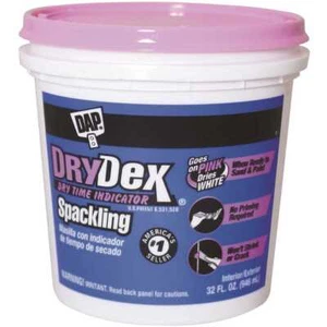 DAP 12327 Spackling Paste Bianco, Bianco, Vasca da 32 fl-oz - Foto 1 di 4