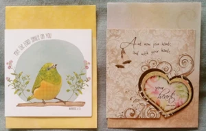 "Smile And Join Hands", (1) Leanin' Tree Friend, (1) Wedding Card, (2) Envelopes - Picture 1 of 7