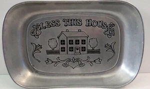 William Armetale Bless This Bread Tray  - Picture 1 of 3