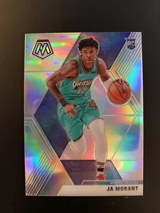 2019-20 Panini Mosaic Ja Morant Silver Prizm RC Rookie #219 - Picture 1 of 2