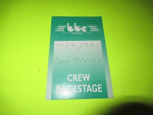 Sex Pistols 1996 Tour Pass/Punk   - Imagen 1 de 2