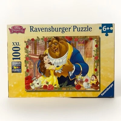Ravensburger Bella y Bestia de La Bella y la Bestia 100 Piezas Puzzle Completo Foto 1 de 3