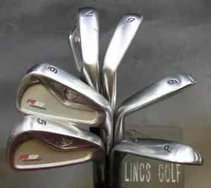 Set of 6 x TaylorMade R9 TP Forged Irons 5-PW Stiff Steel Shafts - Picture 1 of 7
