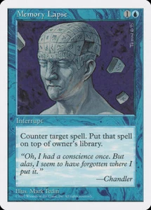 4x Memory Lapse - MP - 5th Edition - SPARROW MAGIC mtg - Bild 1 von 1