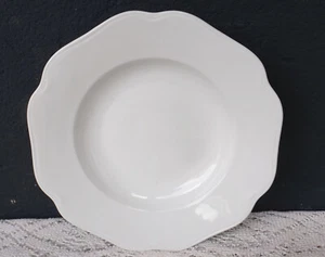 2Stück Rosenthal Selb-Bavaria Suppenteller Dm.24,5cm x 4,5cm Weiß - Bild 1 von 6