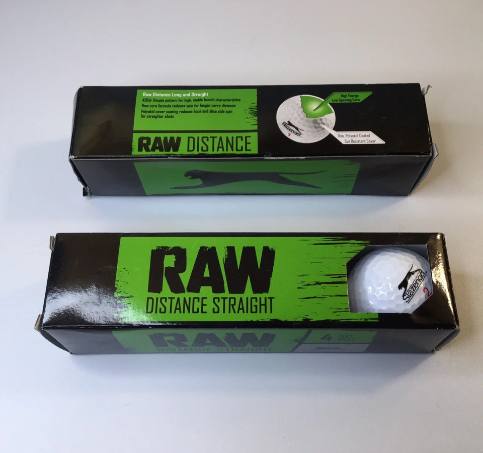 Slazenger Raw Distance Straight 16 Golf Balls -