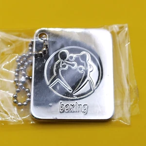Boxing Beijing Olympics Aquarius Limited Pictogram Keychain From in Japan Rare - Picture 1 of 10