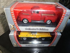 BUNDLE OF 2 ROAD SIGNATURE 1/43 SCALE DIECAST TRUCKS  ('48 F-1 PICK UP AND '57 R - Picture 1 of 9
