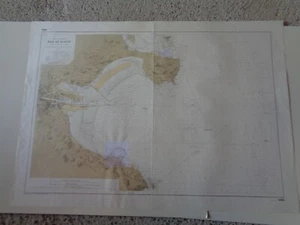 CARTE MARINE maritime  Baie de DUBLIN Irlande - Edition SHOM de 1987 - Imagen 1 de 4