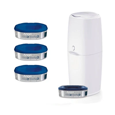 Angelcare Windeleimer Classic XL 69 cm Höhe inklusive 4 Nachfüllkassetten - Bild 1 von 4