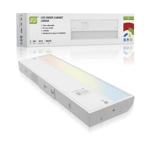 LED Under Cabinet Lighting 9 Inch, Dimmable, Hardwired or Plug-in Installatio... - Picture 1 of 8