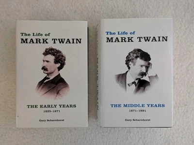 Gary Scharnhorst THE LIFE OF MARK TWAIN Early Years / Middle Years Missouri Foto 1 de 4