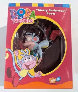 Dora The Explorer Ornament Merry Christmas Boots Nick Jr Ornament 2003 *Neu* - Bild 1 von 5