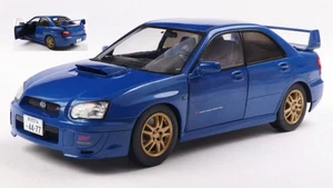Subaru Impreza Wrx Sti Right Hand Drive 2003 Blue1:18 Model 1812301 SOLIDO - Foto 1 di 1